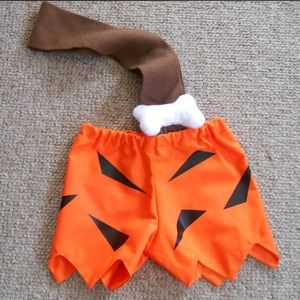 BAM BAM costume. Custom made. 0-3 months old.